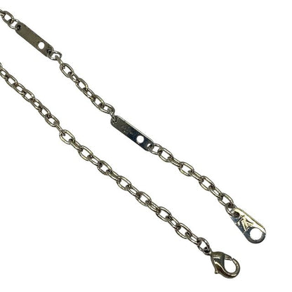 Louis Vuitton M68248 Monogram Strass Pill Case Necklace Pendant Chain Logo