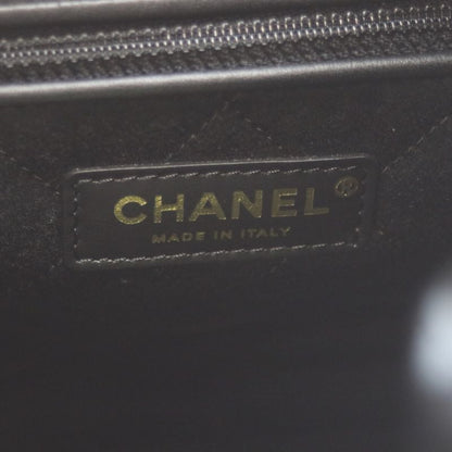 Chanel Black Ghardware Shiny Calf Chanel 22 Small Shoulder Bag Handbag Chain