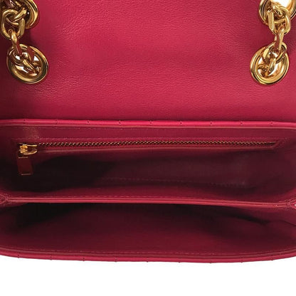 Celine - 2020 - Small C Quilted Calfskin Shoulder Bag With Bag - Pink - Women