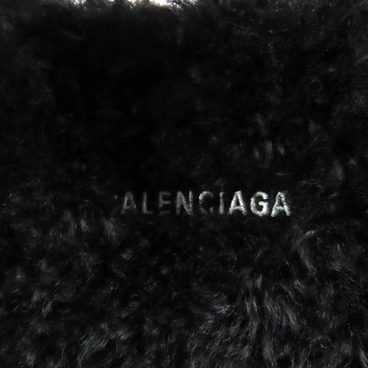 Balenciaga 672793 Everyday 2.0 Xs Logo Embroidered F Fur Shoulder Tote Bag