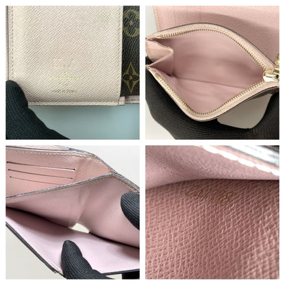 Louis Vuitton Monogram Portefeuille Arianne Tri-Fold Short Wallet M62037 Brown