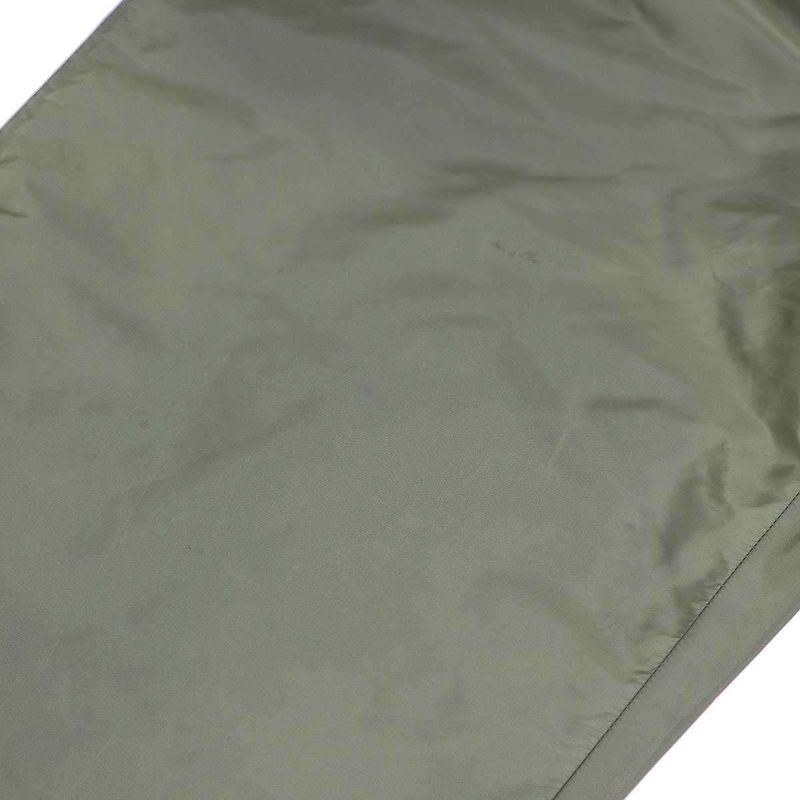 Prada 23ss Re-Nylon Side Zip Nylon Pants Sph246 1wq9 Khaki M