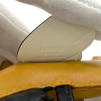 Hermes Bag Charm Pegasus PM Brown White Black Sesame