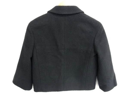 Chanel P43652v31747 Coco Mark Cotton Setup Jacket Skirt Size 34 36