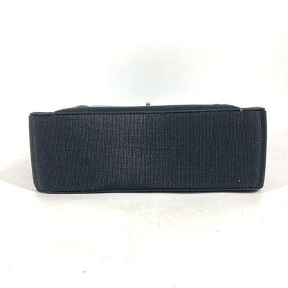 DIOR Handbag Shoulder Bag Leather Black