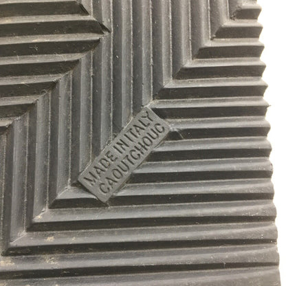 Hermes H Logo Cowhide Calf Classic Black Low Cut Sneakers Women's Black Size