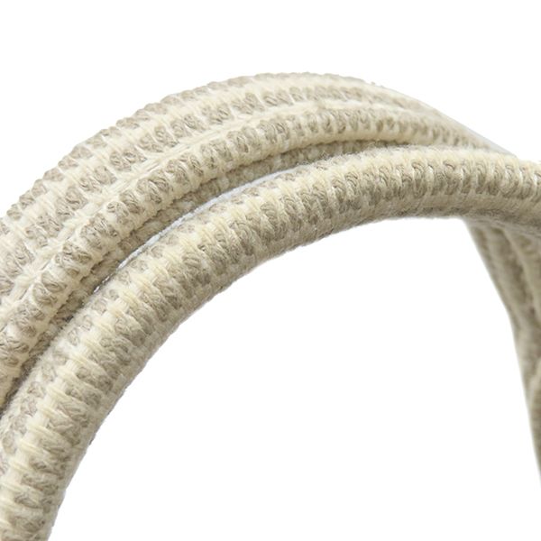 Celine 2way Bag Small Cabas Tice Leather Textile Beige Gold Hardware Shoulder