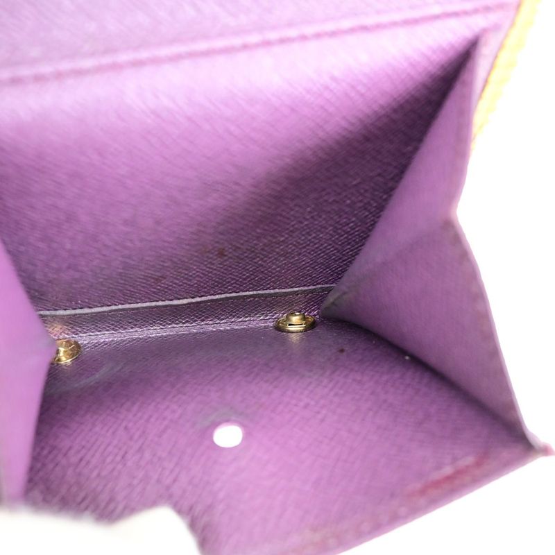 Louis Vuitton Wallet Epi Fold Long Wallet Round Zipper Wallet Black White