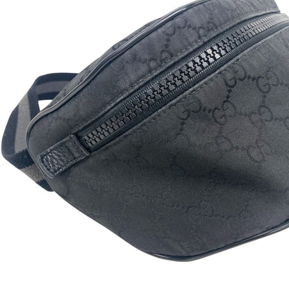 Gucci/Gucci Gg Nylon Body Bag Black Unisex Brand