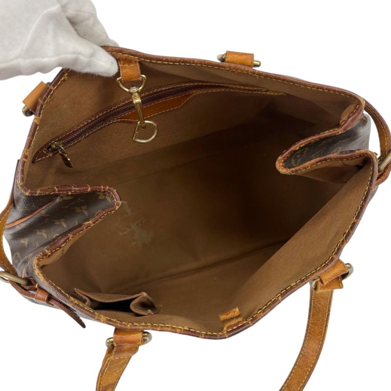 Louis Vuitton Monogram Leather Batignolles Orizontal Shoulder Tote Bag Shoulder