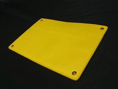 Fendi Leather Peekaboo Bag-in-pocket Women's Yellow Fb5809