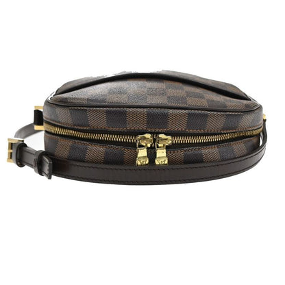 Louis Vuitton Ipanema PM Damier Ebène Shoulder Bag N51294 95ka755