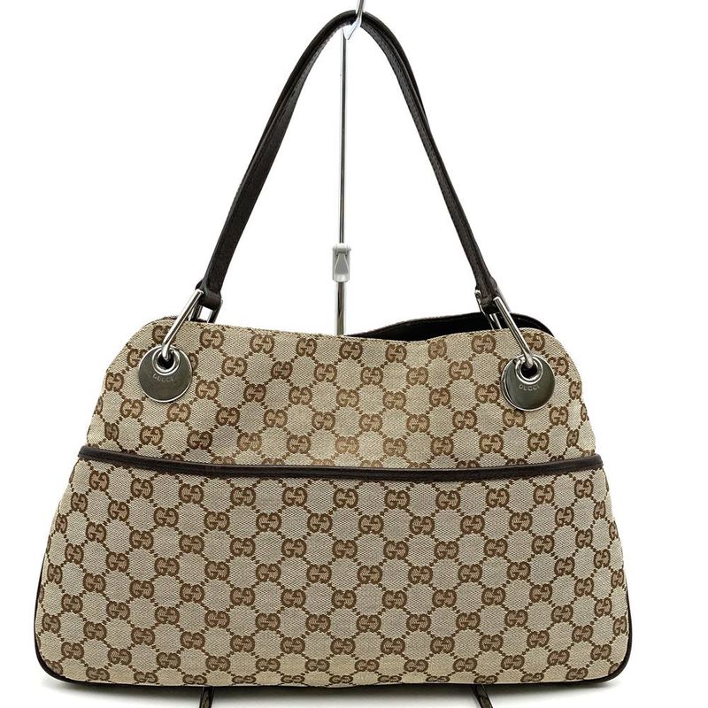 Gucci 121023 Tote Bag GG Canvas/leather Beige