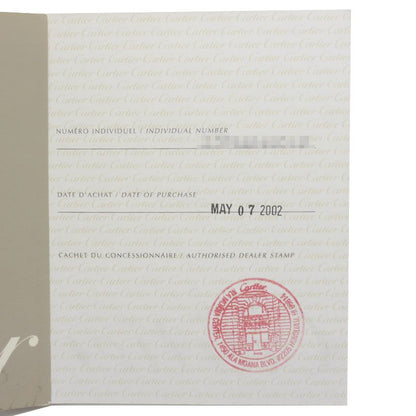 Cartier W3104055 Pasha Grid Silver Dial Men's