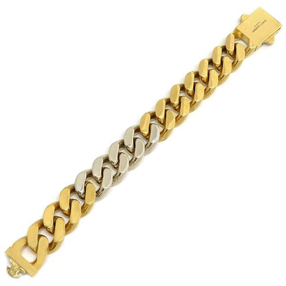Saint Laurent Bracelet Carryover Classic GP Gold Two Tone Color [box