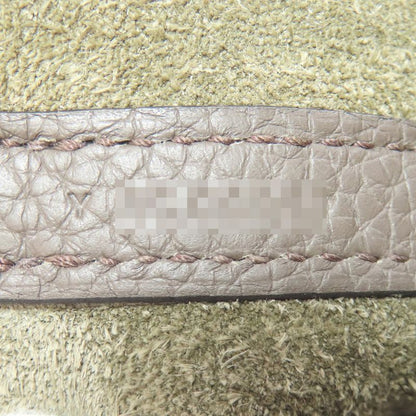 Hermes Picotin Lock MM Etan Silver Hardware Handbag Taurillon Women