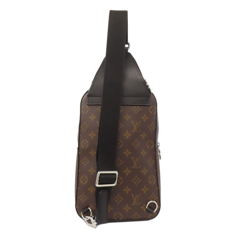 Louis Vuitton M46327 Avenues Ring Monogram Macassar Body Bag Monogram Canvas