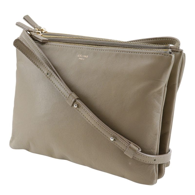 Celine Trio Large Calf Women's Shoulder Bag