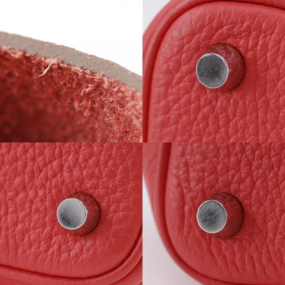 Hermes Picotin Lock 18 PM Taurillon Clemence Rouge Pivoine Pink/silver Hardware