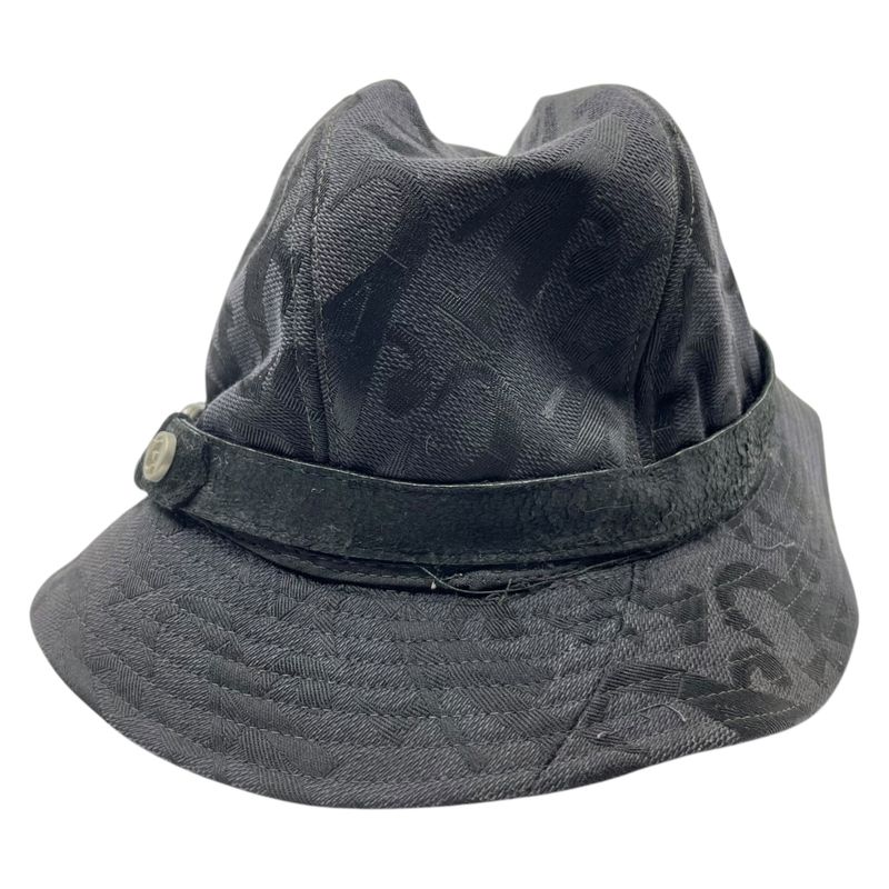 Versace Jeans Couture 90's ~ 00's Monogram Safari Hat Monogram Logo Safari Hat