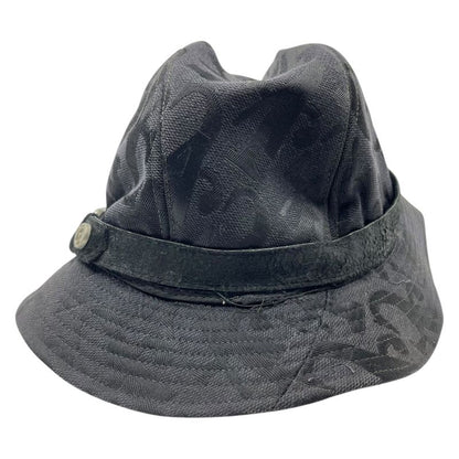 Versace Jeans Couture 90's ~ 00's Monogram Safari Hat Monogram Logo Safari Hat