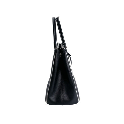 Prada 1 Ba274 2-Way Bag Saffiano Tote Black