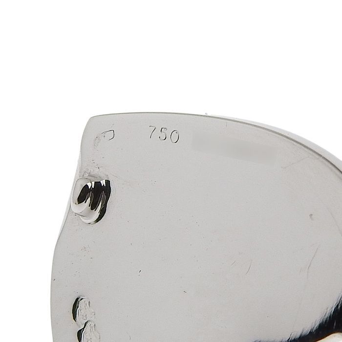 Louis Vuitton Pendentif Cool Heart Locket Top 18K White Gold 750 White Gold