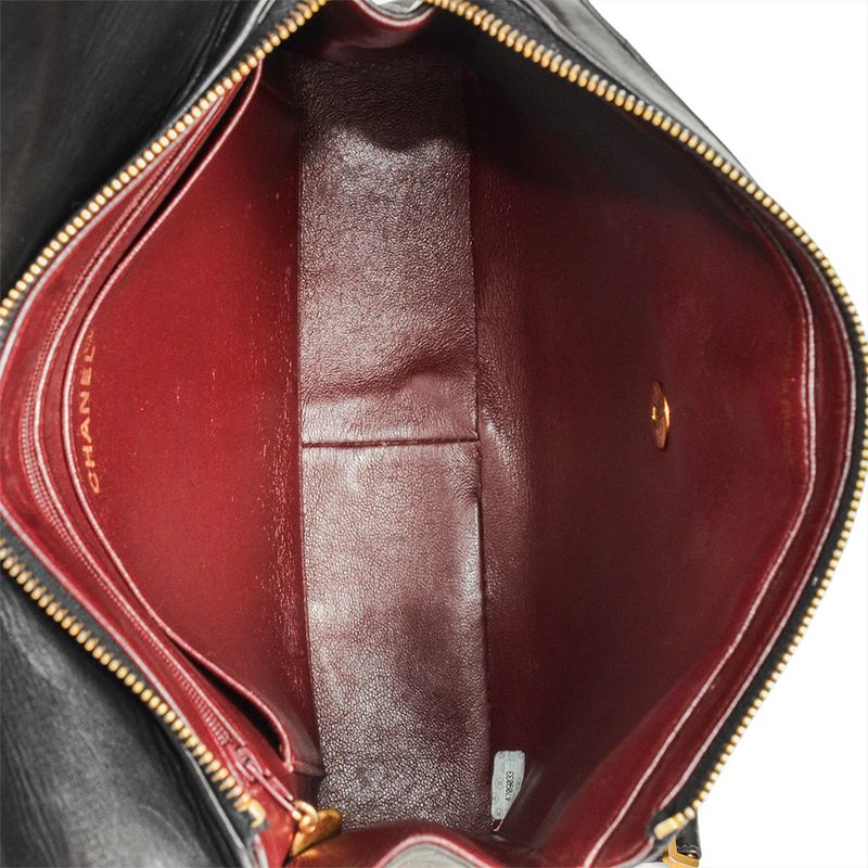 Chanel Matelasse Backpack Lambskin Gold Hardware Coco Mark Backpack