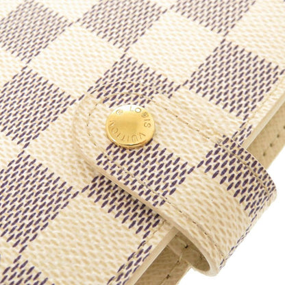 Louis Vuitton Agenda PM Damier Azure R20706 Notebook Cabas White LV 1225 Louis