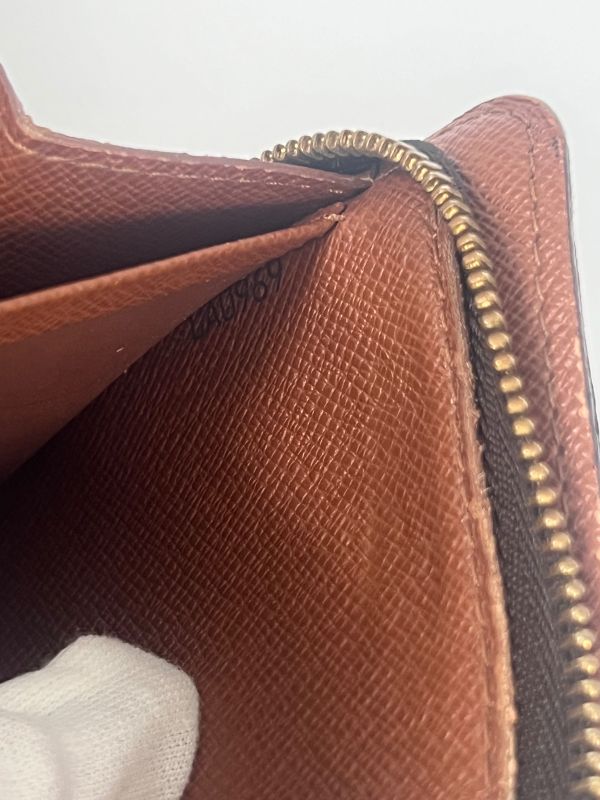 Louis Vuitton Long Wallet Monogram Portmonnais Zip M61727 04bs189