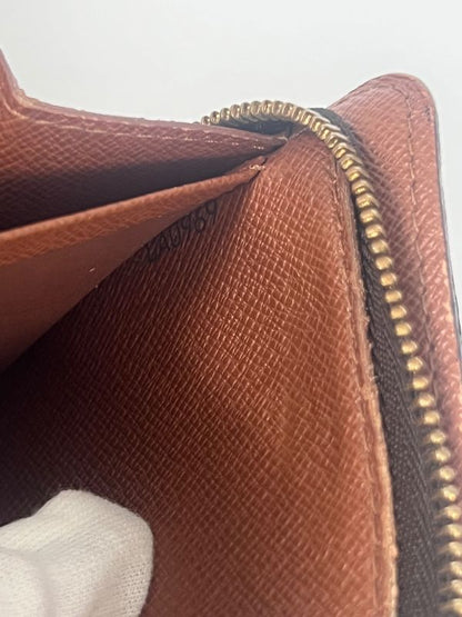 Louis Vuitton Long Wallet Monogram Portmonnais Zip M61727 04bs189