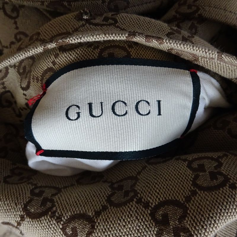 Gucci Pea 48 GG Reversible Size Beige Coat