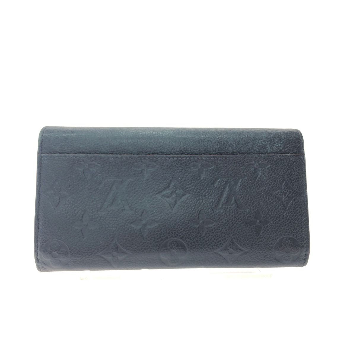 Louis Vuitton Women's Long Wallet Monogram Empreinte Portefeuille Sara