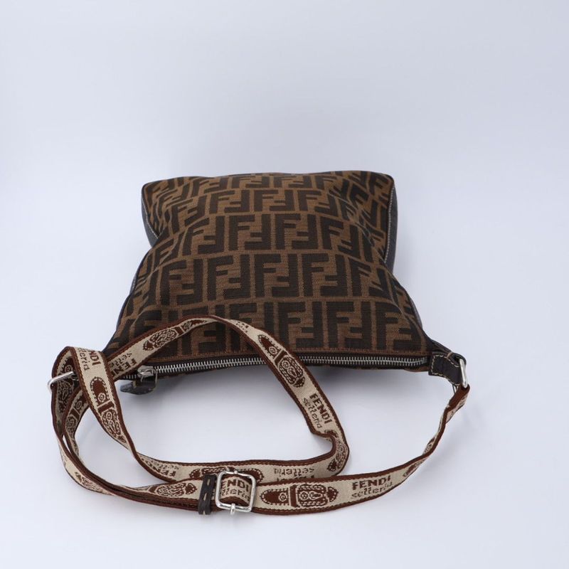 Fendi Zucca Selleria Women's Shoulder Bag