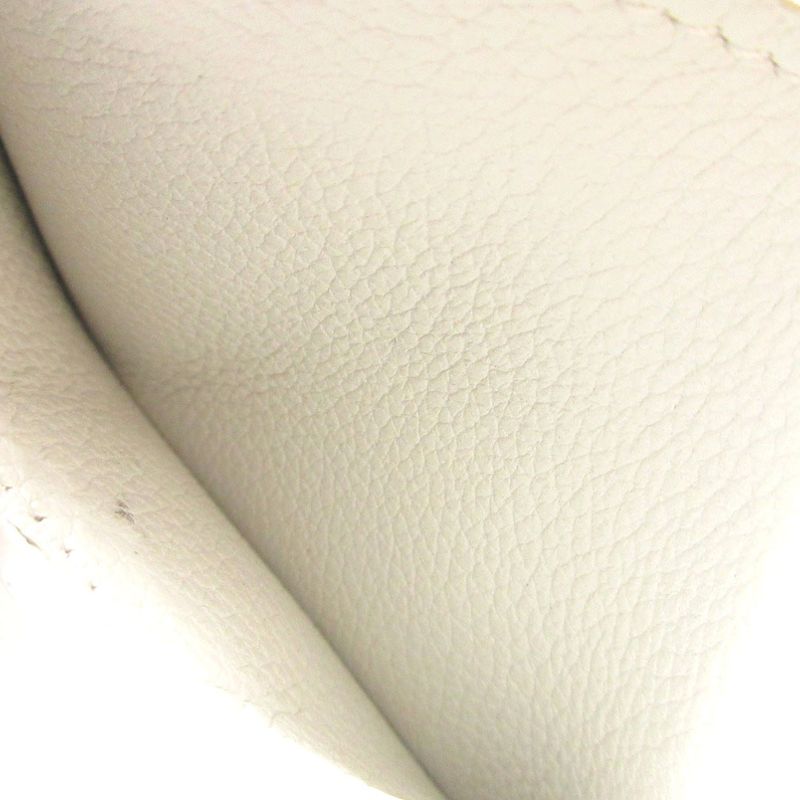 Louis Vuitton Porte Cult Lock Me M68727 Card Case Calf Leather White LV 0371