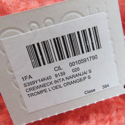 LOEWE S359y14k40 Mohair Trompe L'oeil Sweater/long Sleeve Long Knit Pullover