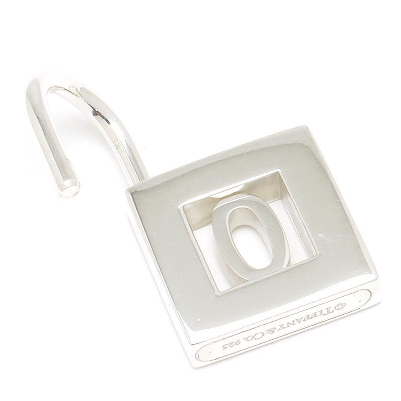 Tiffany & Co Tiffany & Co Lock Charm Pendant Top Number "0" Numeric Design