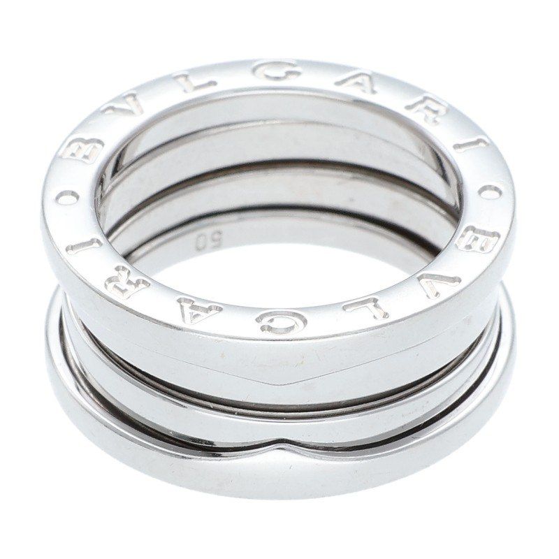 Bulgari B-zero1 White Gold Ring Men's Size 9 50