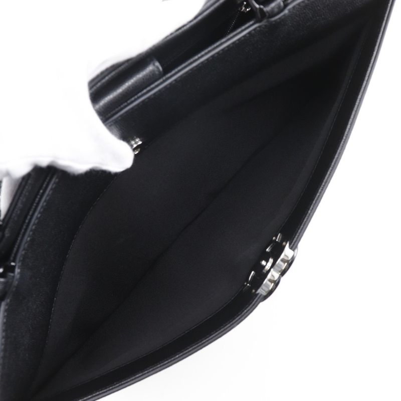 Chanel Large Shopping Matelasse As2304 Leather X Grained Calfskin Black Women's