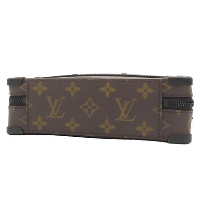 Louis Vuitton Shoulder Bag Handle Soft Trunk Monogram Macassar Monogram