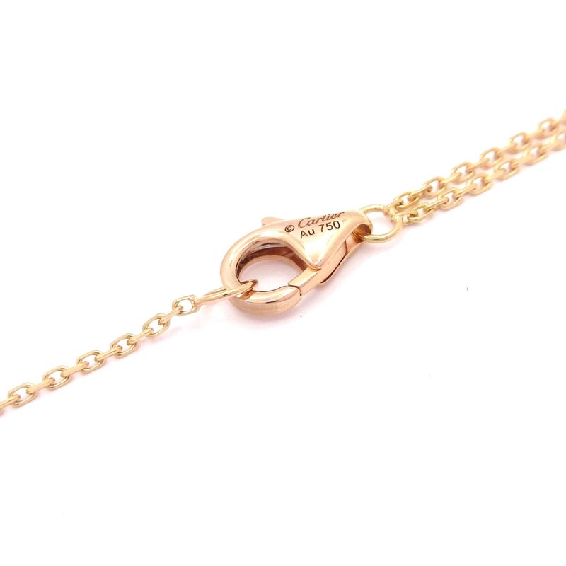 Cartier Necklace Sweet Trinity/trinity Pendant Mini Model B7224816 18K Three