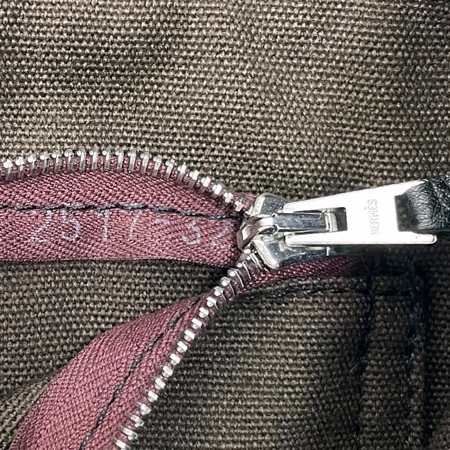 Hermes Tote Bag Fourre Tout Brown Black Bordeaux Excellent Condition