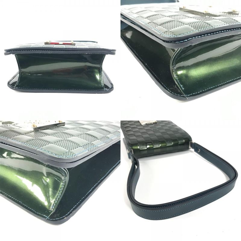 Louis Vuitton Shoulder Bag Club M92128 Petrol Blue Green