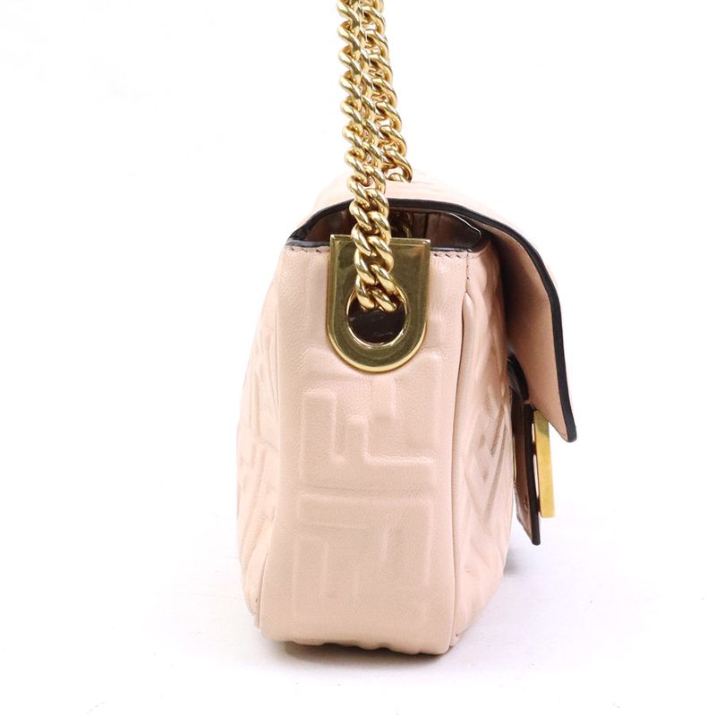 Fendi Shoulder Bag Baguette Chain Midi 8br793-ah9c