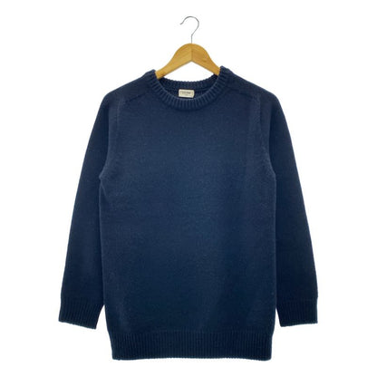 Celine - Cashmere Crew Neck Knit - XS - Navy - Women's