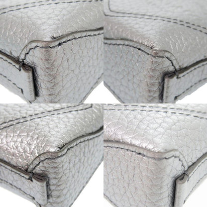 Tiffany & Co Return To Tiffany & Co Tote Leather Silver Micro Tote 0059 Tiffany