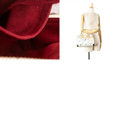 Louis Vuitton Monogram Multicolor Trouville Studded M92663 Bronze White PVC