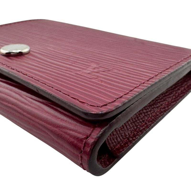 Louis Vuitton M56167 Envelop Carte De Visite Epi Card Case Wallet Brand Red