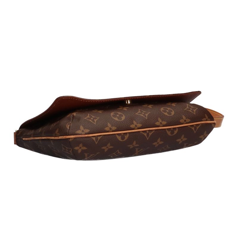 Louis Vuitton Shoulder Bag Monogram Musette Tango Monogram Canvas M51257 Brown