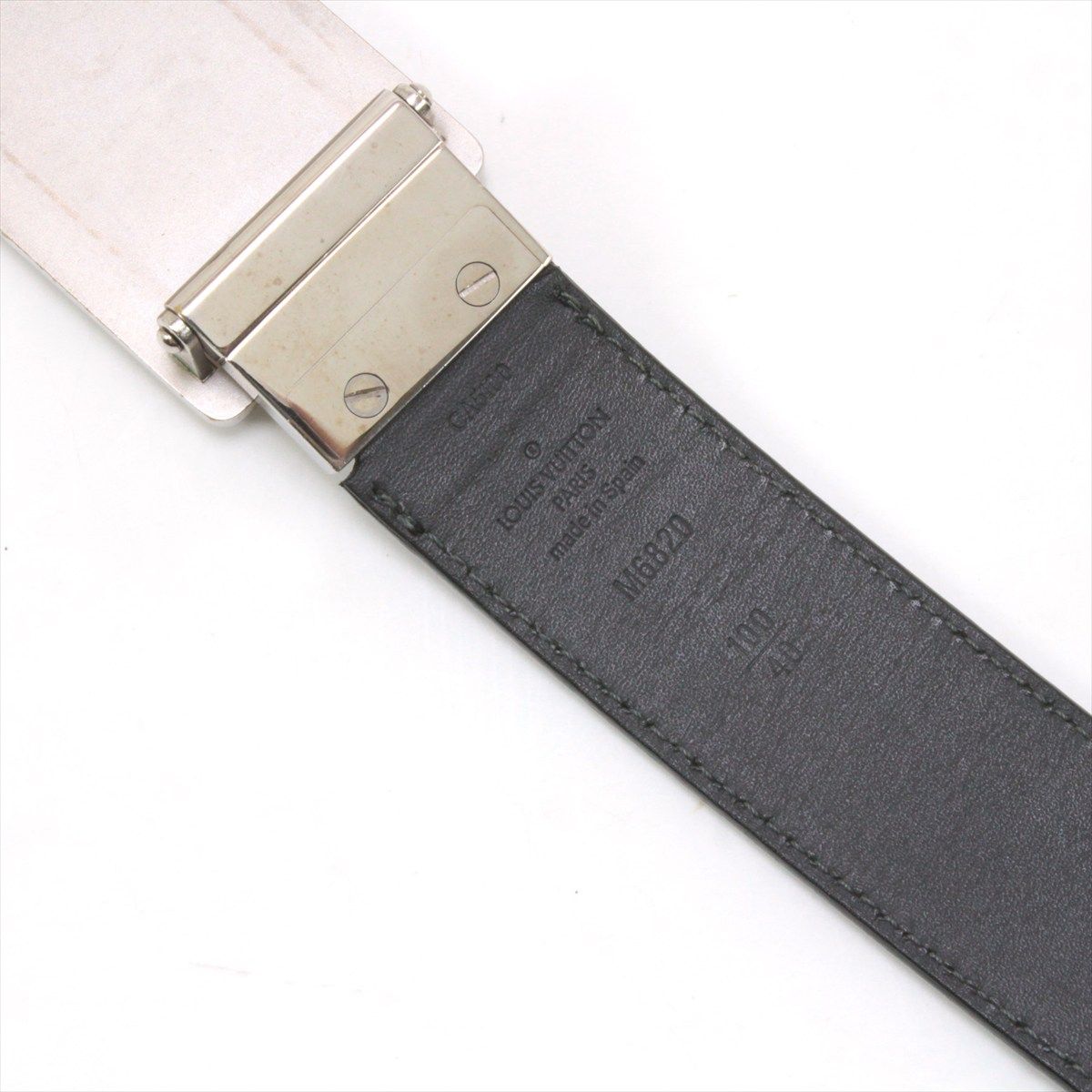 Louis Vuitton Saint Cher Aventour Belt 90-105cm (41.34in) Black
